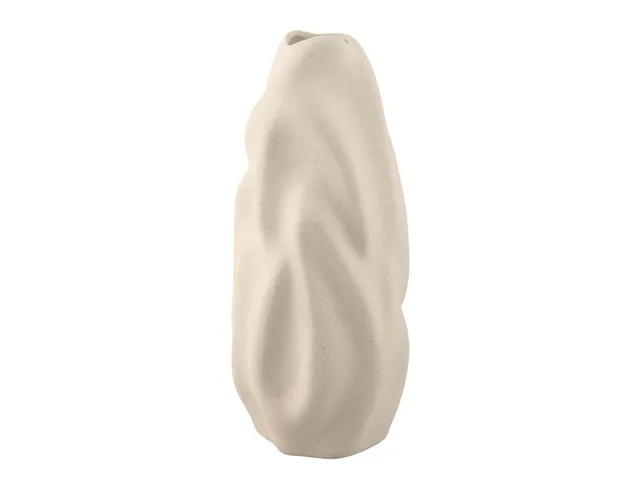 cooee-design-vase-keramik-vanilla-30-cm-sand-matt image 1