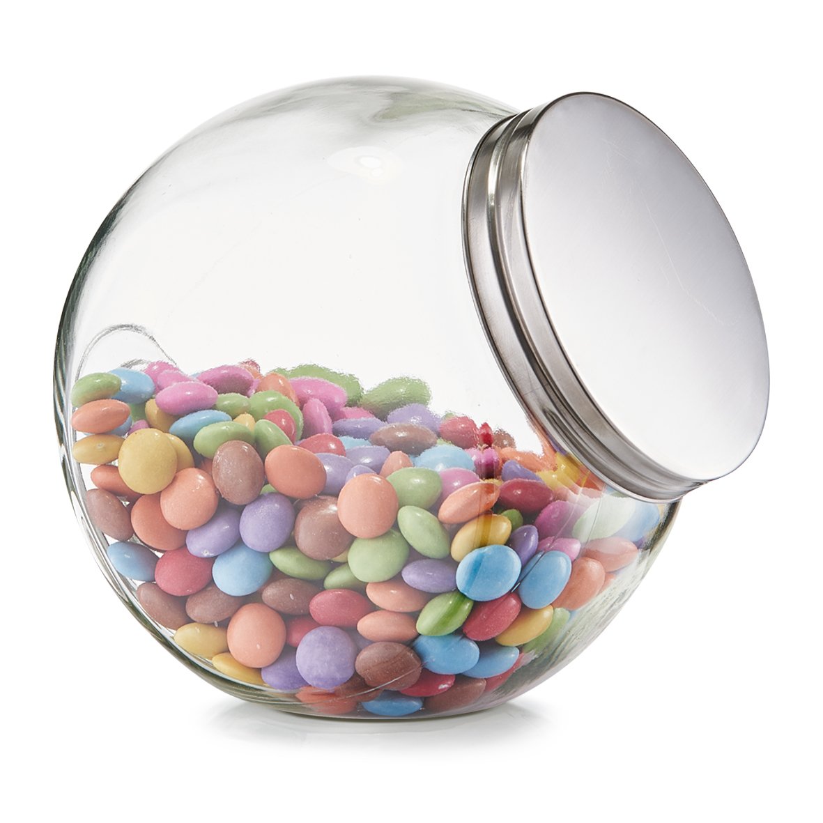 zeller-present-k-che-candy-vorratsglas-1200-ml-mit-edelstahldeckel image 2