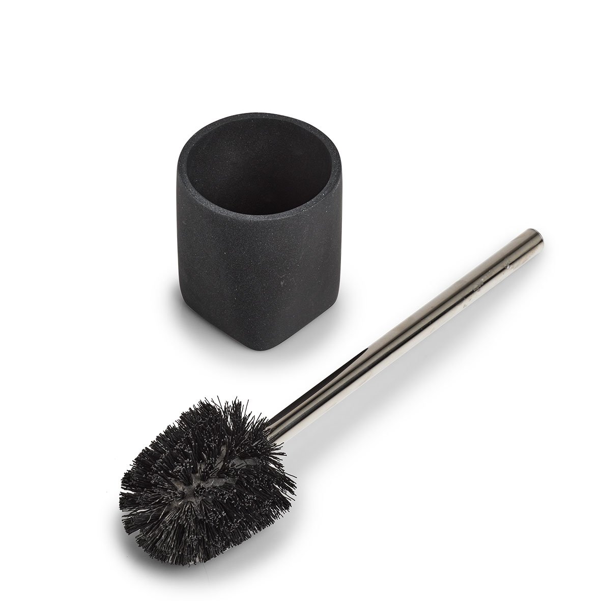 zeller-present-dark-stone-wc-b-rste-schwarz-polyresin image 2