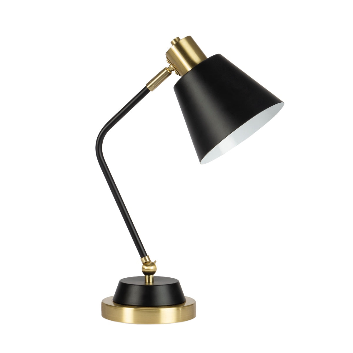 andrea-house-iluminaci-n-tischlampe-schwarz-metall-vintage image 3