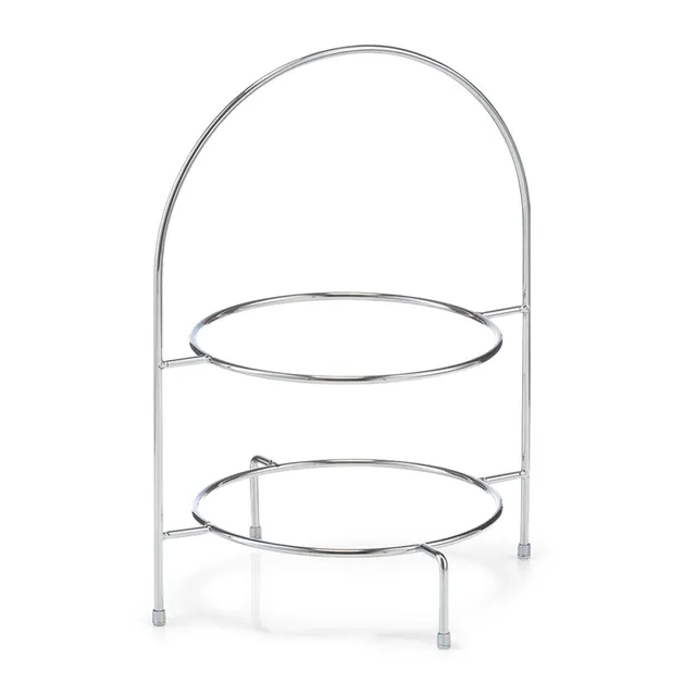 zeller-present-etagere-f-teller-gro-metall-verchromt image 1