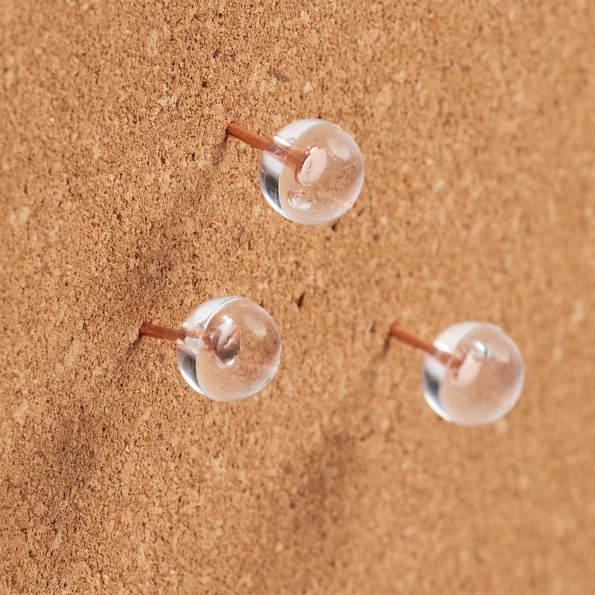 zeller-present-office-push-pins-ball-25-tlg-ros-gold image 3