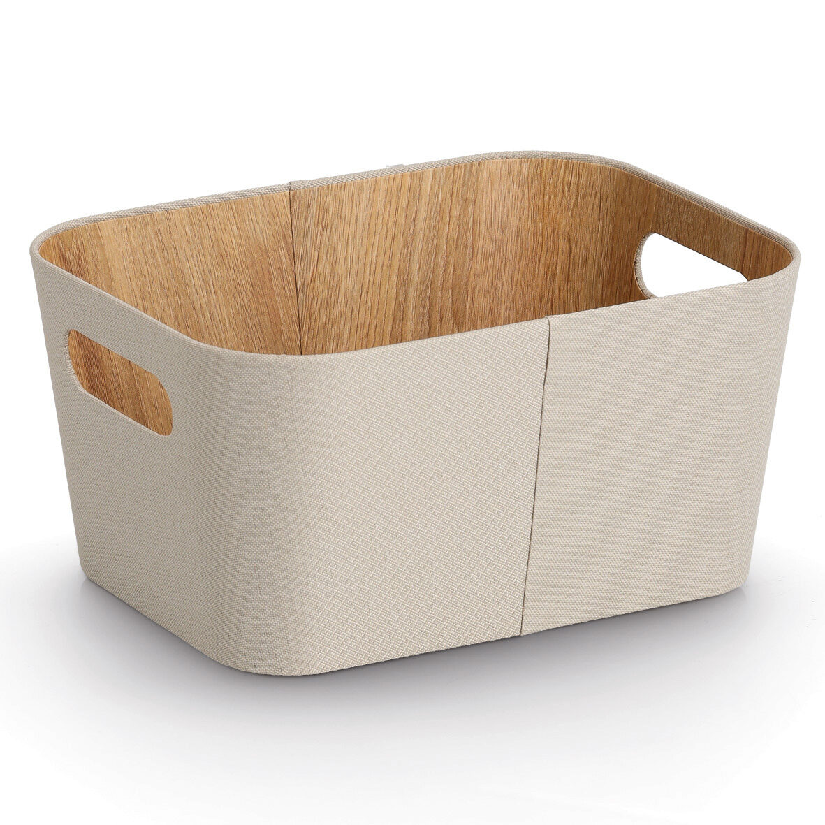 zeller-present-home-living-aufbewahrungsbox-beige-pappe image 1