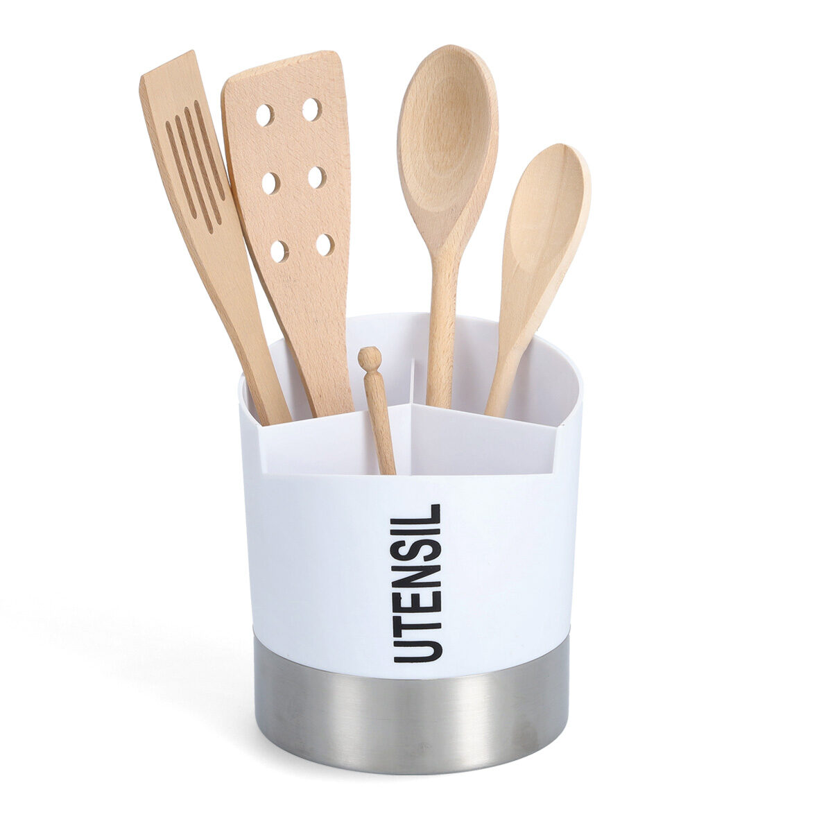 zeller-present-home-utensilienhalter-wei-3-f-cher image 2