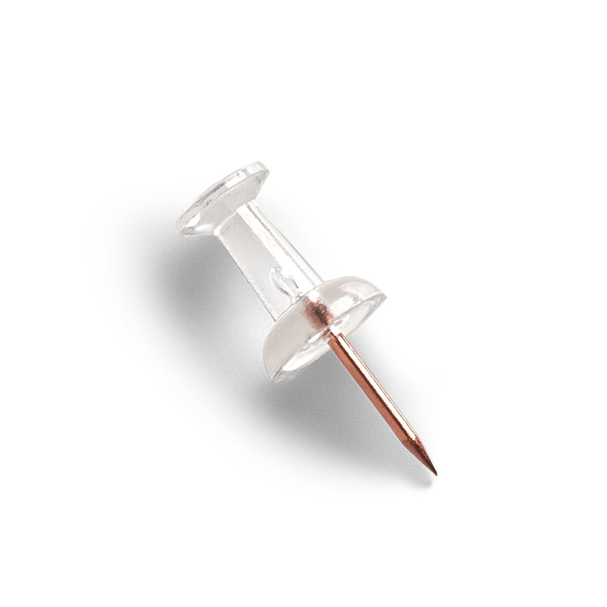zeller-present-office-push-pins-set-25-tlg-transparent-rosegold image 3