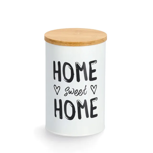 zeller-present-k-che-vorratsdose-home-1000-ml-bambusdeckel image 1