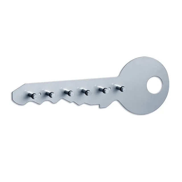 zeller-present-home-schl-sselboard-metall-alu-6-haken image 1