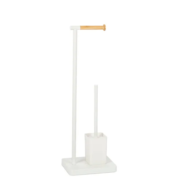 andrea-house-wc-set-metall-wei-b-rste-rollenhalter image 1