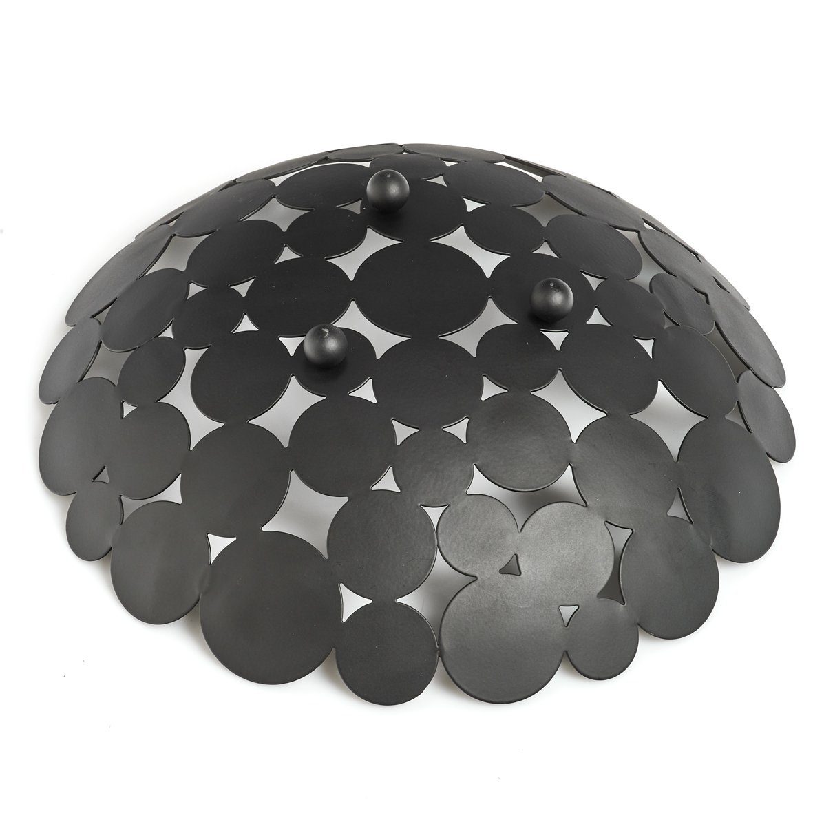 zeller-present-k-che-obstkorb-metall-schwarz-mit-f-en image 3
