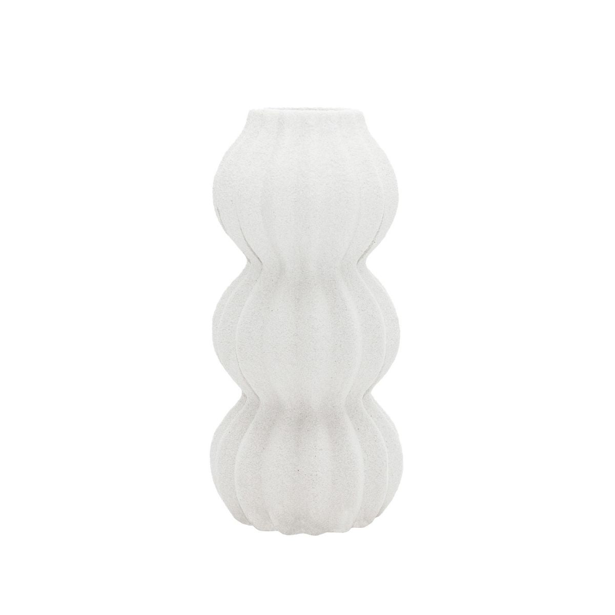 andrea-house-kaduna-vase-keramik-30-5-cm-beige-deko image 2