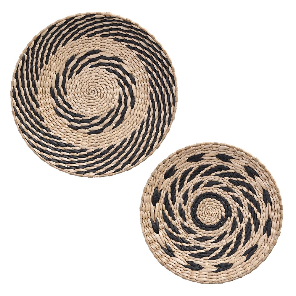 zeller-present-k-che-dekoteller-papier-rohrkolbengeflecht image 3