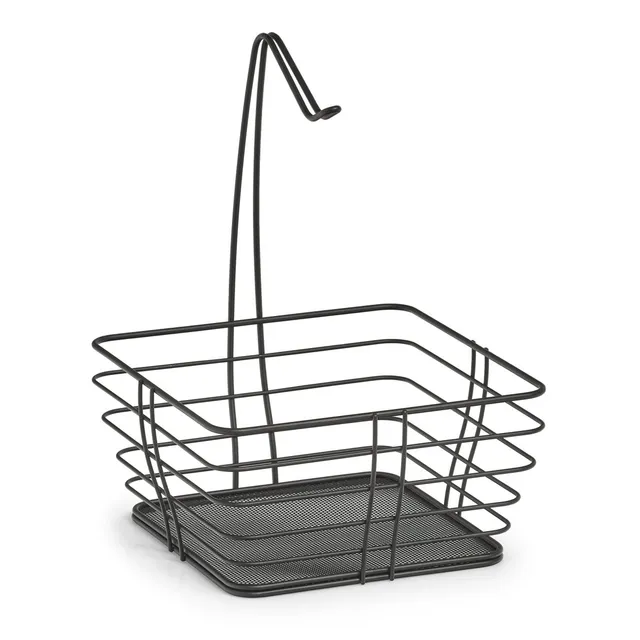 zeller-present-obstkorb-metall-schwarz-26x26-cm image 1