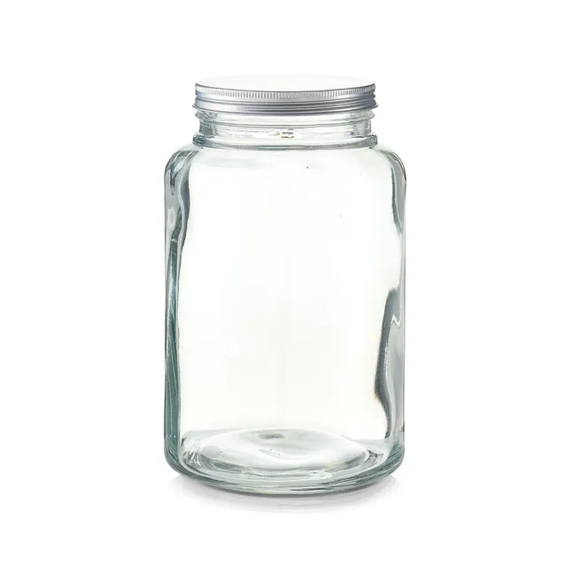 zeller-present-k-che-vorratsglas-4900-ml-metalldeckel image 1