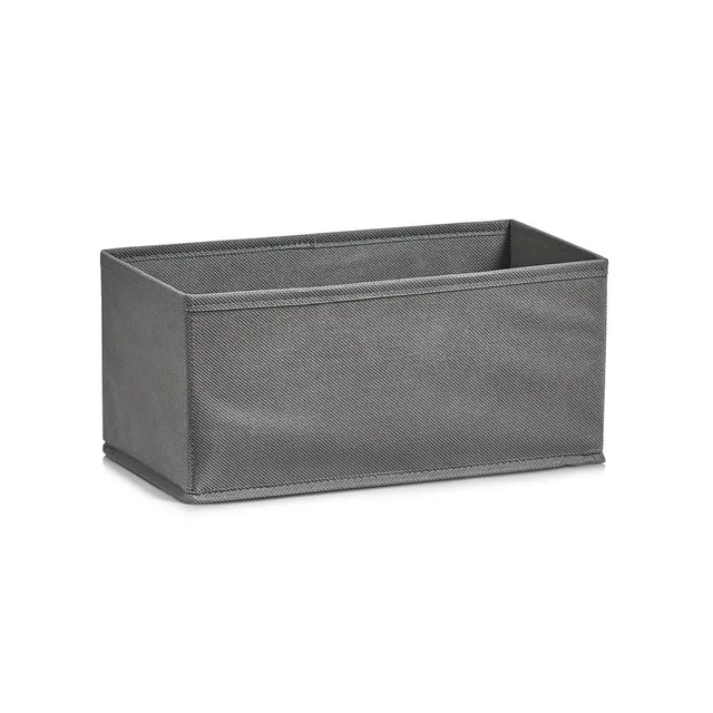 zeller-present-aufbewahrungsbox-vlies-grau-faltbar image 1