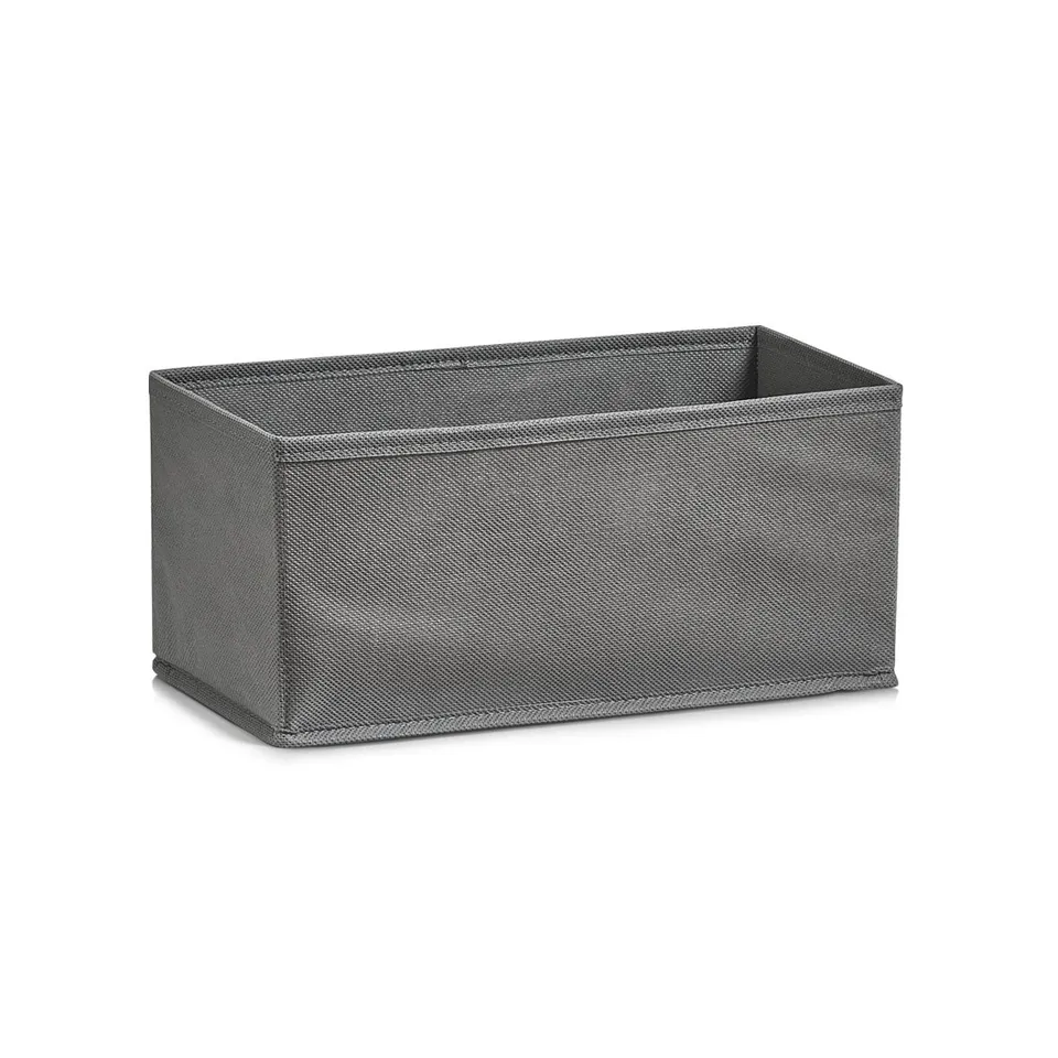 zeller-present-aufbewahrungsbox-vlies-grau-faltbar image 1
