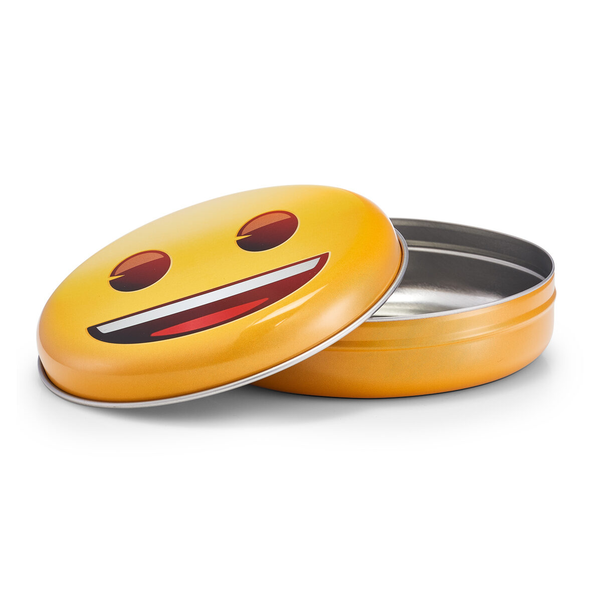 zeller-present-home-box-smiley-metall-gelb image 2