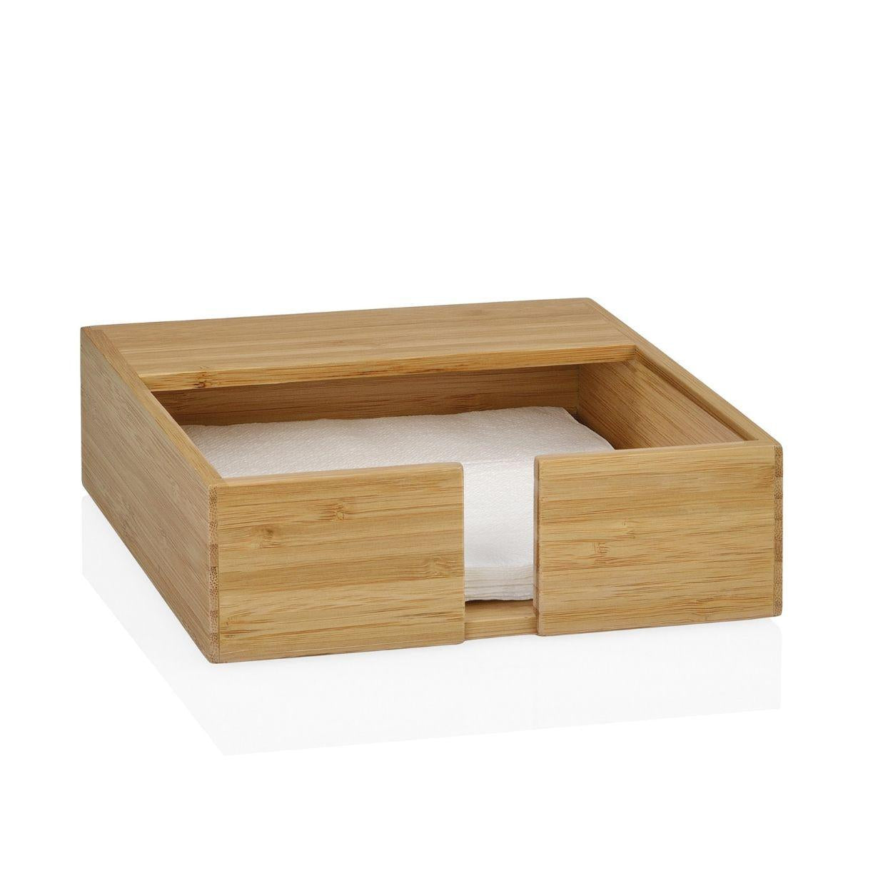 andrea-house-serviettenhalter-bambus-braun-tisch image 1