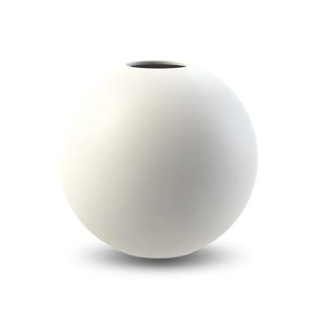 cooee-design-ball-vase-keramikvase-wei-10-cm-matt image 1