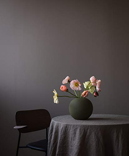 cooee-design-ball-vase-kugel-olive-keramik-20-cm image 3
