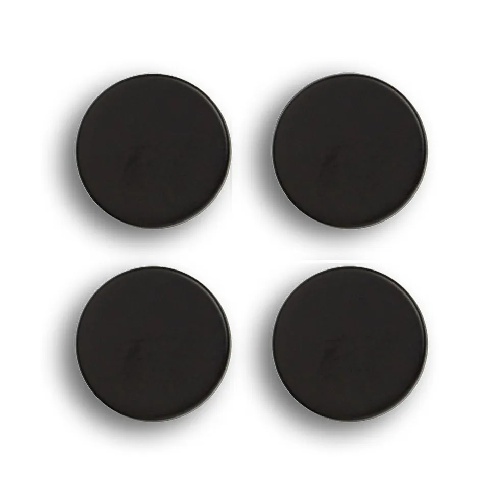 zeller-present-office-magnet-set-4-tlg-schwarz-extra-stark image 1