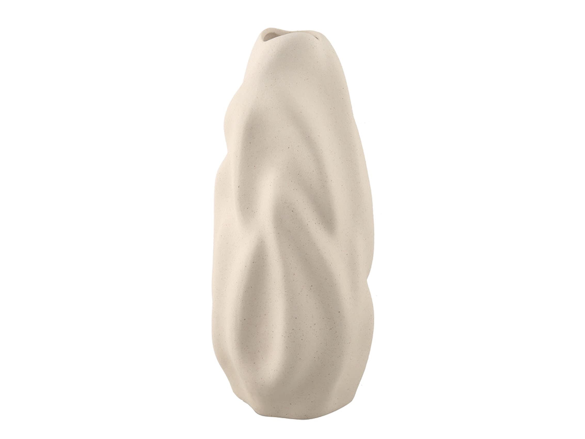cooee-design-vase-keramik-vanilla-30-cm-sand-matt image 1