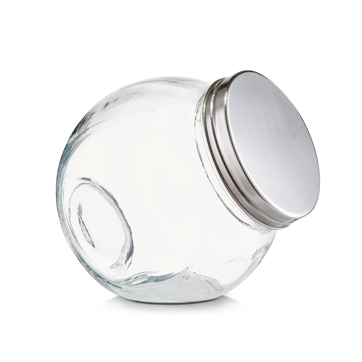 zeller-present-candy-vorratsglas-630-ml-edelstahldeckel image 1