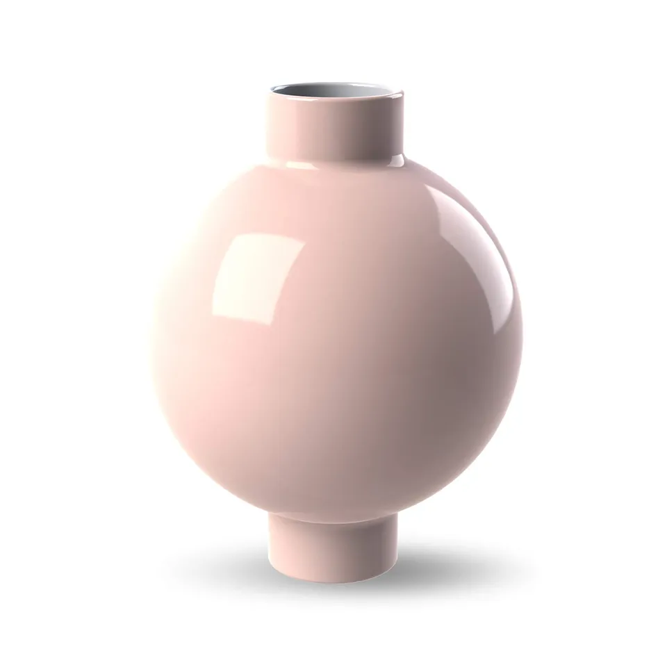 cooee-design-collar-vase-keramikvase-14-cm-dusty-pink image 1
