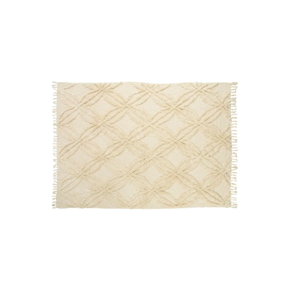 andrea-house-textil-wohndecke-beige-baumwolle-130x170 image 1