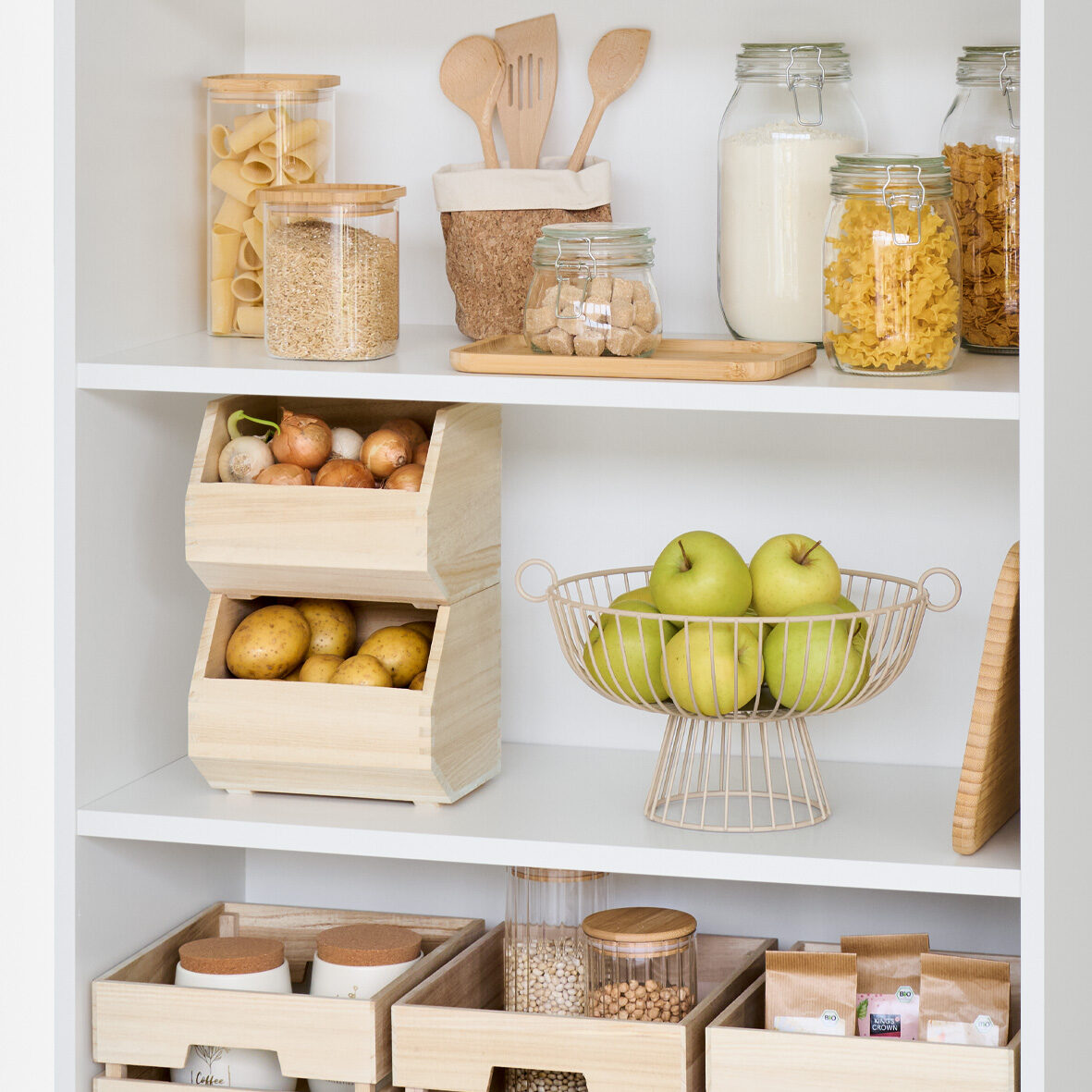 zeller-present-home-living-stapelkiste-holz-vorratskiste-stapelbar image 7