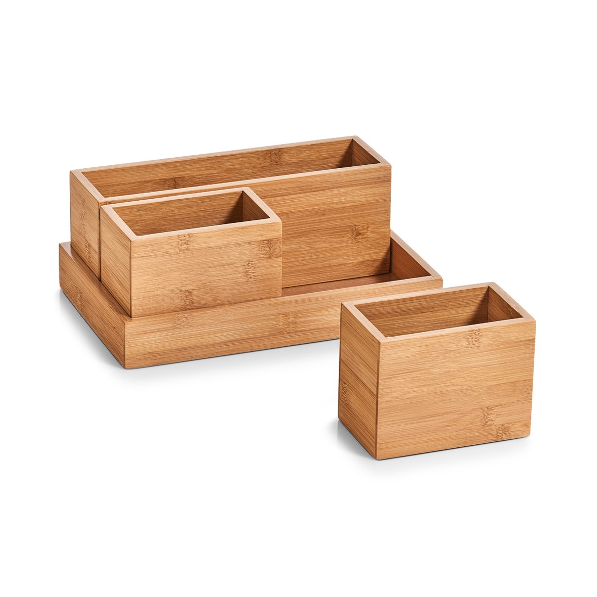 zeller-present-organizer-set-4-tlg-bambus-schreibtischbox-b-ro image 3