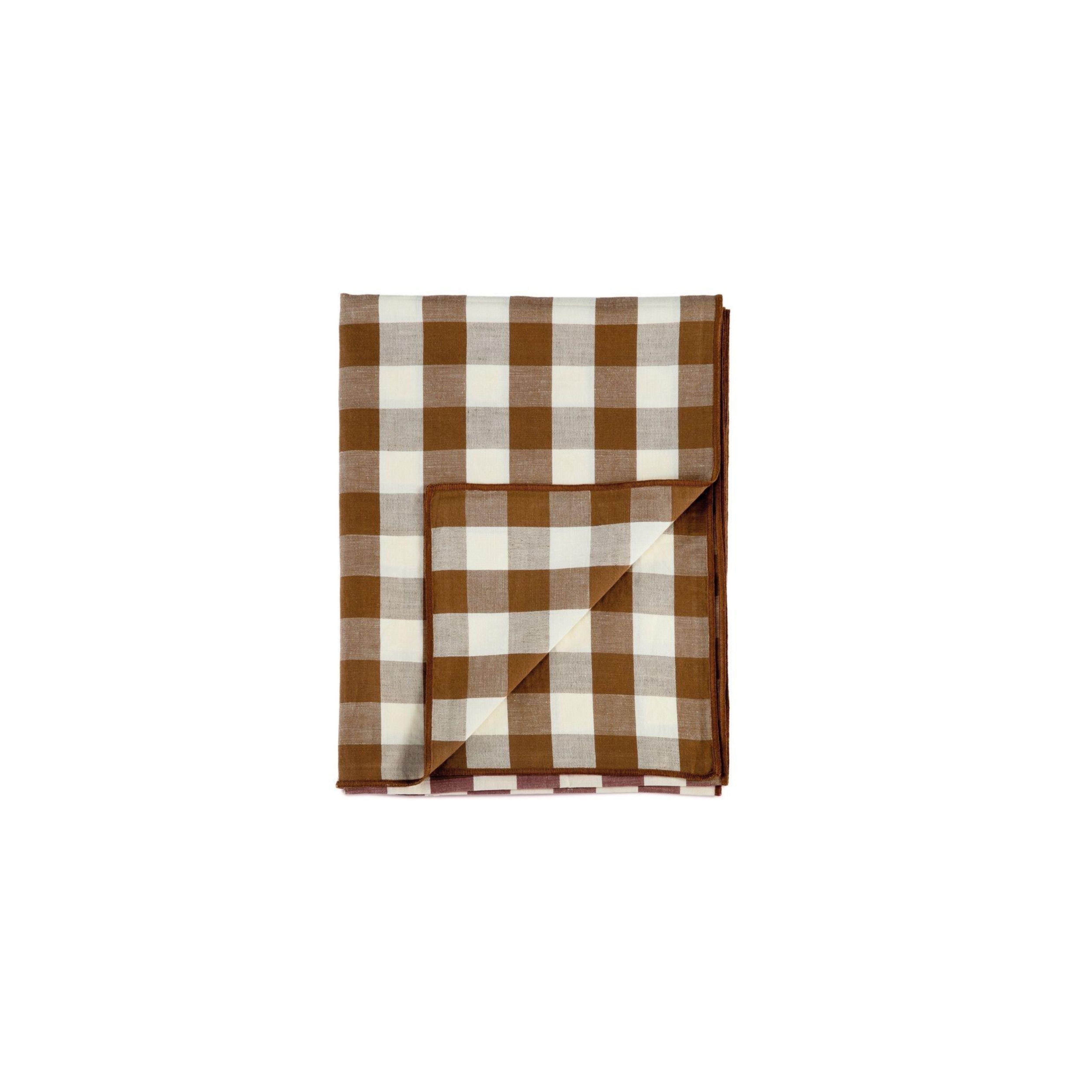 andrea-house-tischl-ufer-braun-leinen-vichy-karo-tischband image 1