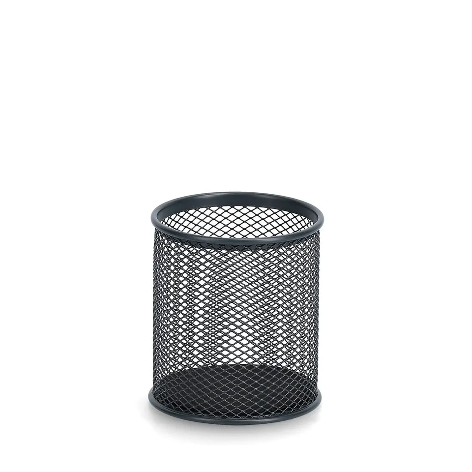 zeller-present-office-bleistiftbecher-mesh-metall-anthrazit image 1