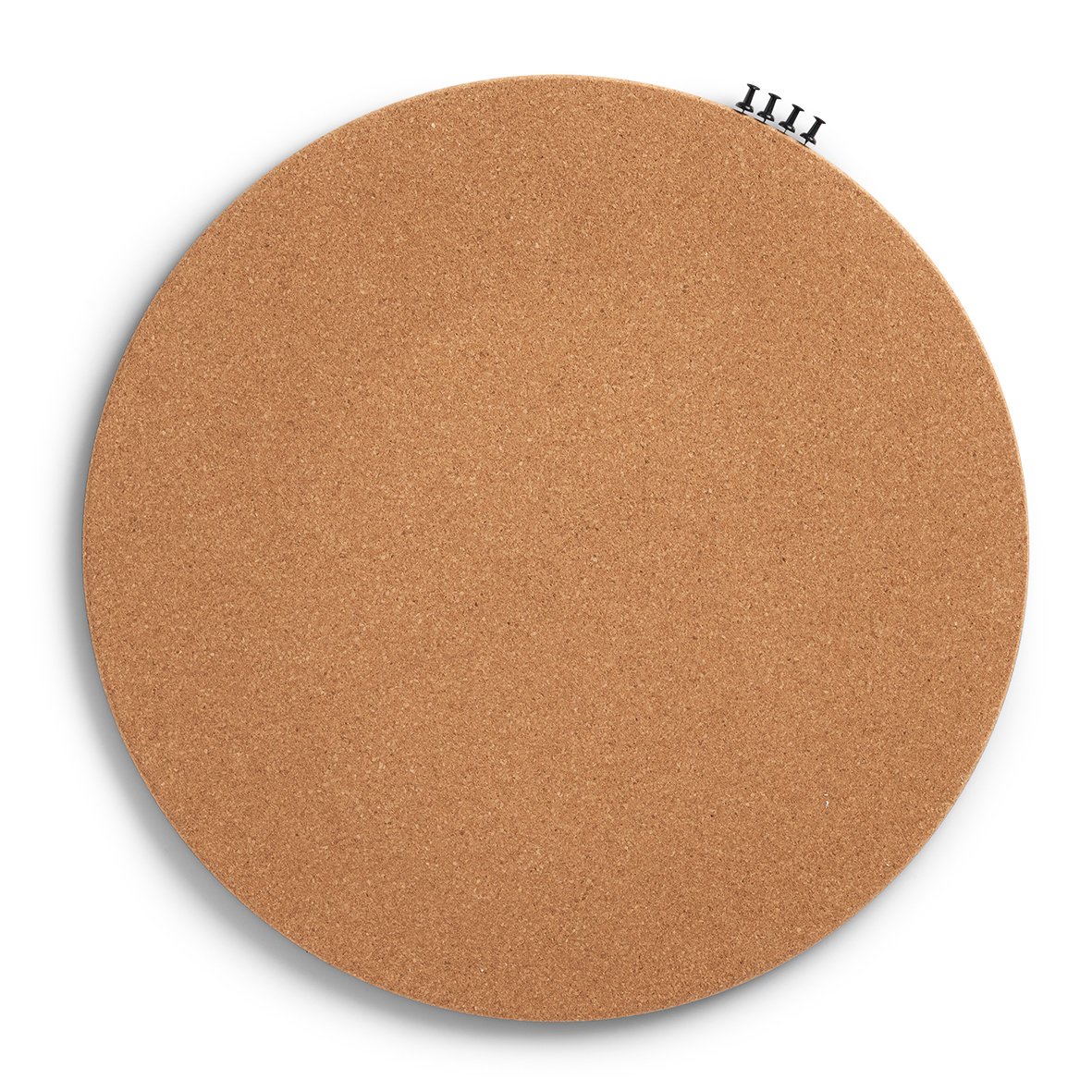 zeller-present-office-pinboard-kork-rund-pinnwand-mit-pins image 1