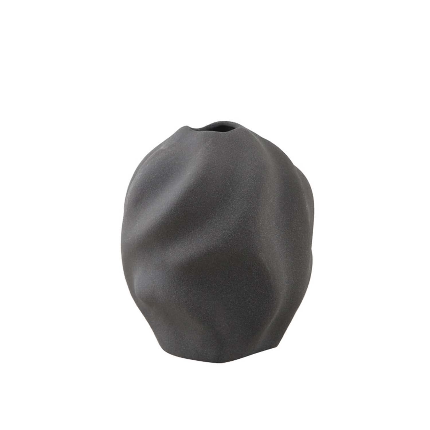 cooee-design-drift-14-cm-vase-steinzeug-pepper-grey-sandig image 1