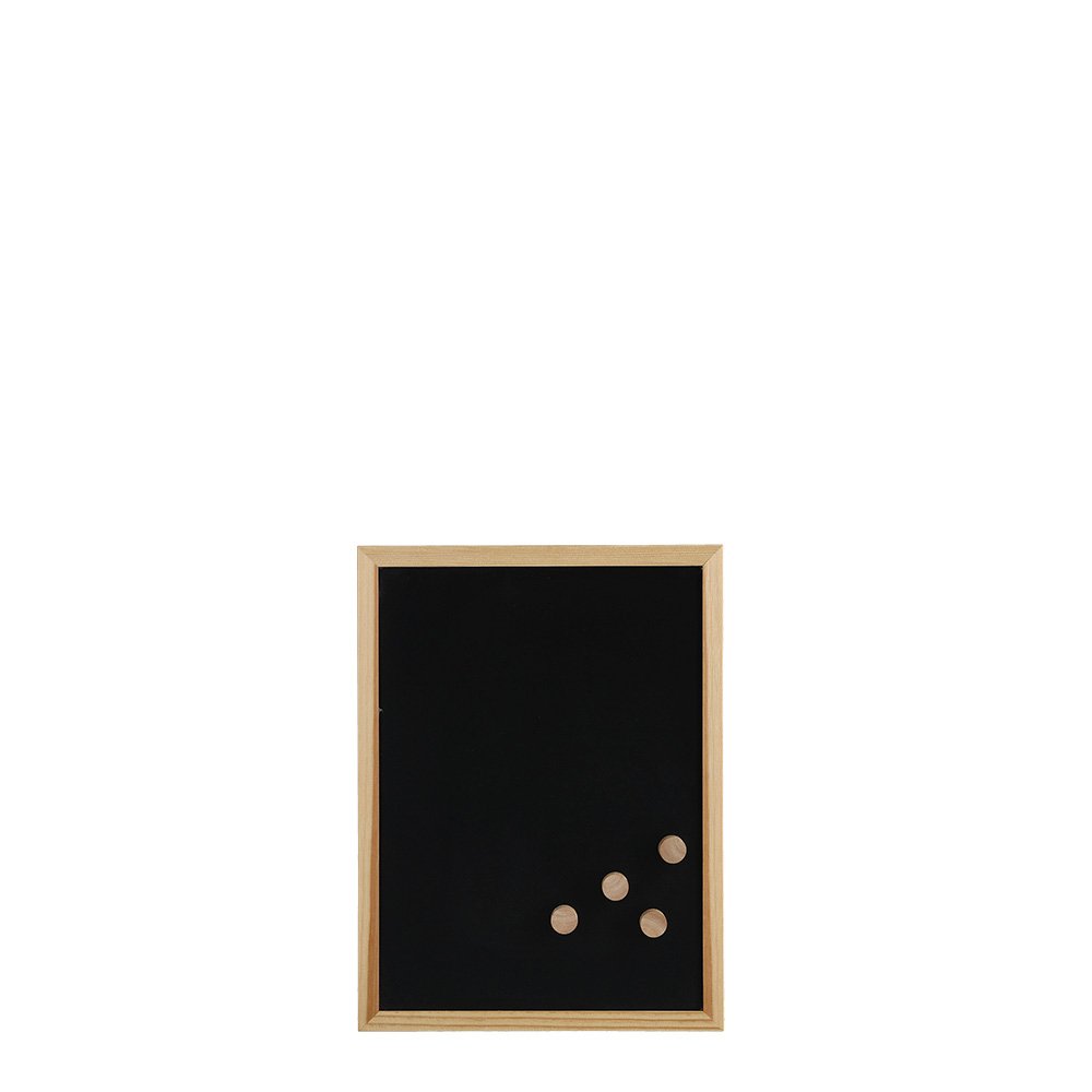 zeller-office-kreide-magnettafel-metall-kiefer-holzrahmen image 2