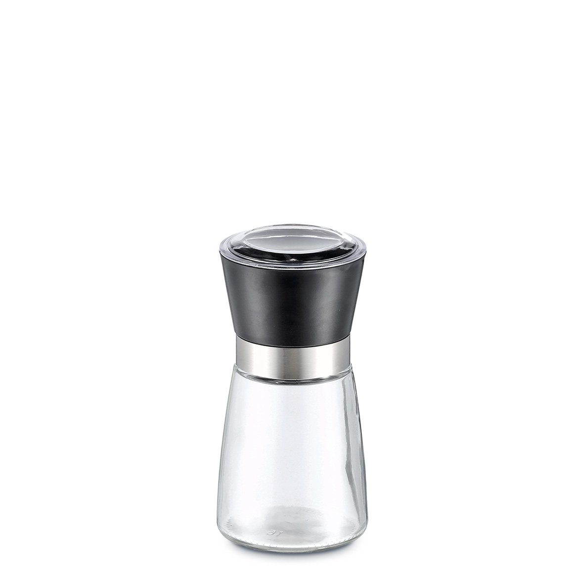 zeller-present-k-che-salz-pfefferm-hle-glas-edelstahl image 1