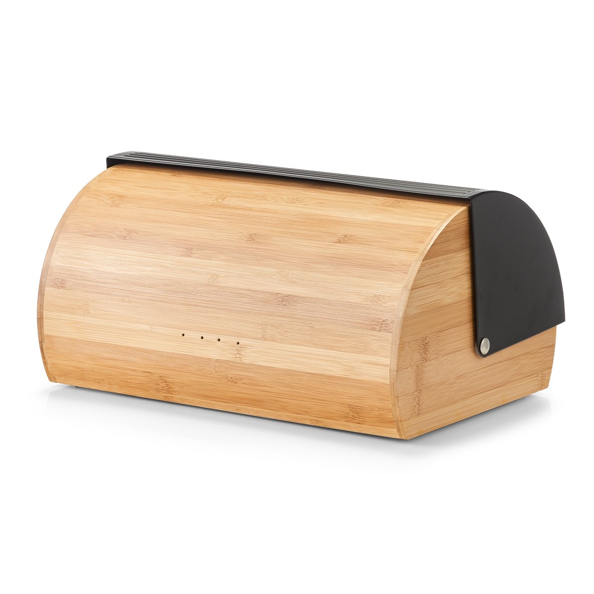 zeller-present-k-che-brotkasten-bambus-schwarz-rolldeckel image 4