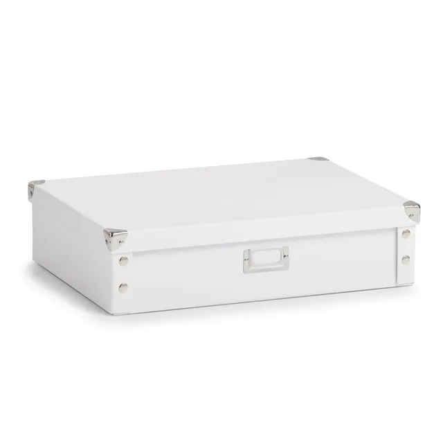 zeller-present-home-krawatten-g-rtelbox-pappe-wei-12-f-cher image 1