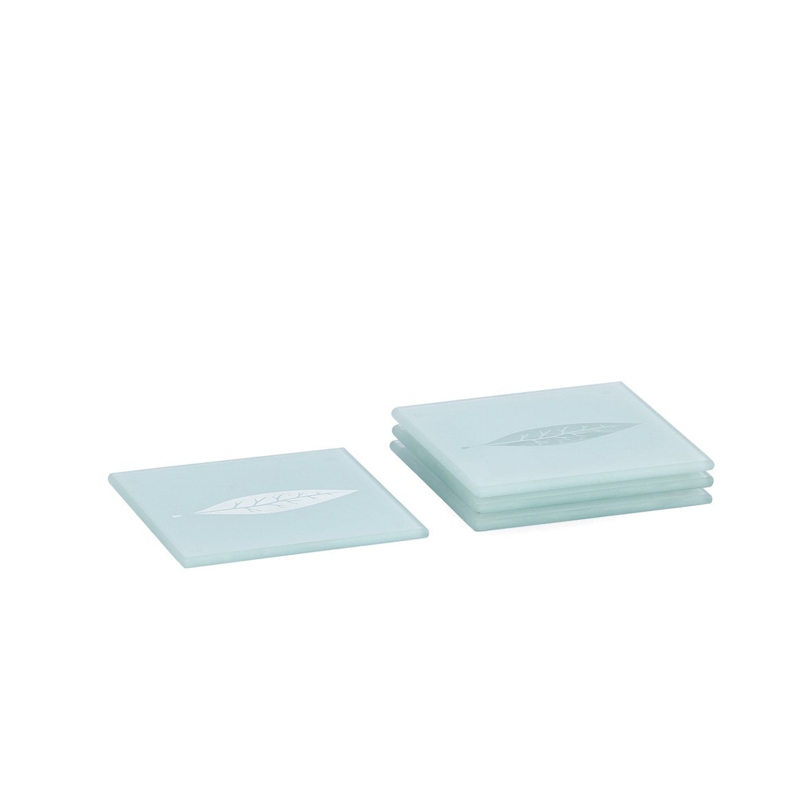 zeller-present-glasuntersetzer-set-4-tlg-glas image 1