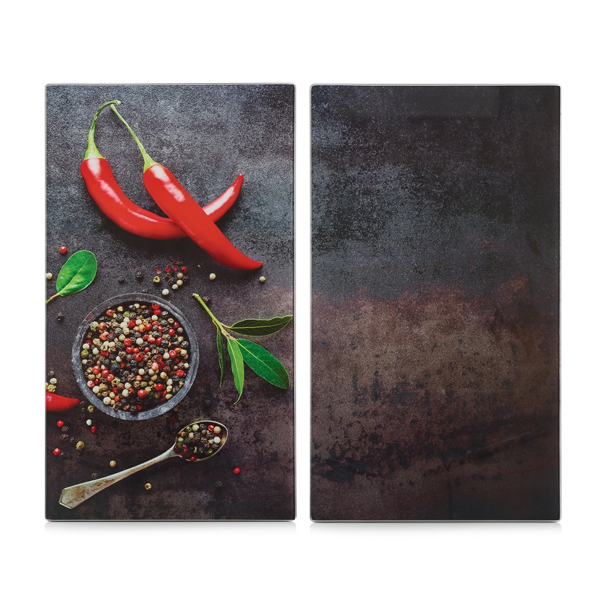 zeller-present-k-che-herdabdeckplatten-chili-2-tlg image 1