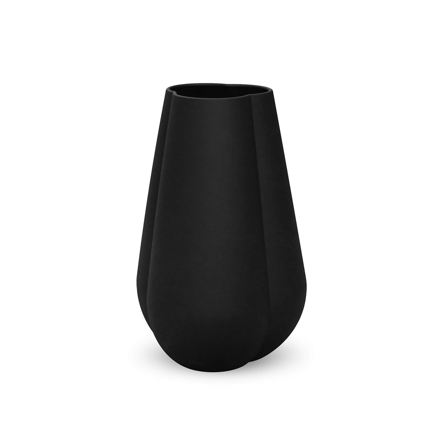 cooee-design-clover-vase-blumenvase-schwarz-25-cm image 1