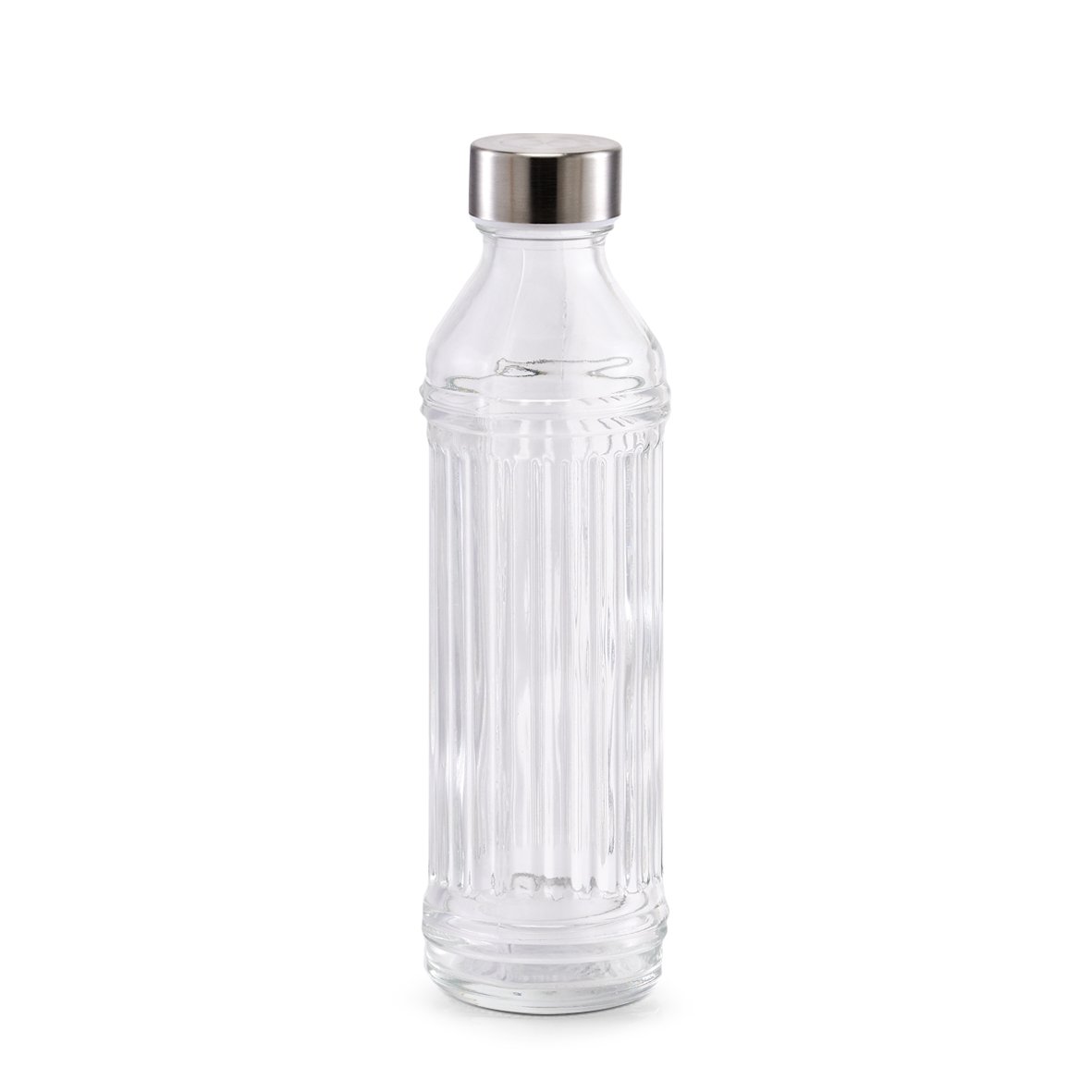 zeller-present-k-che-glasflasche-500-ml-mit-edelstahl-verschluss image 1