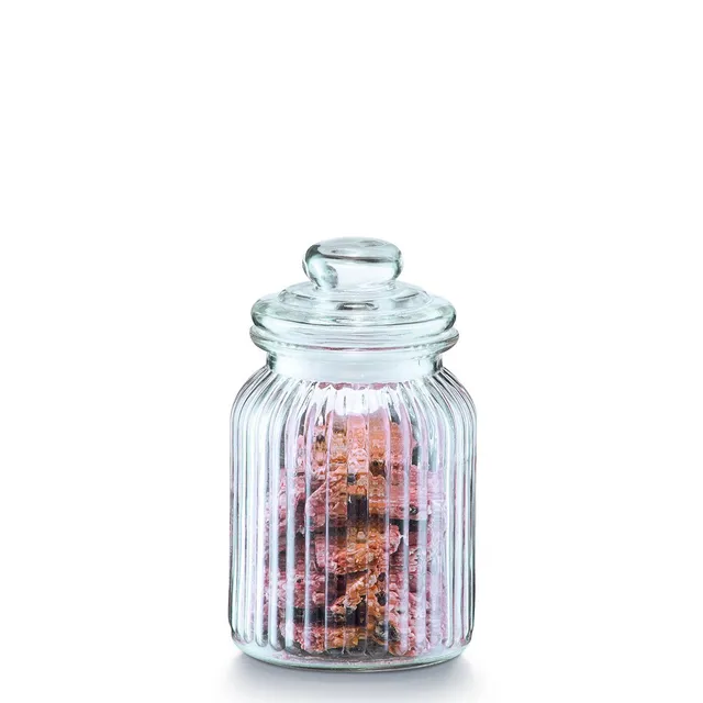 zeller-present-k-che-vorratsglas-nostalgie-900-ml-mit-deckel image 1