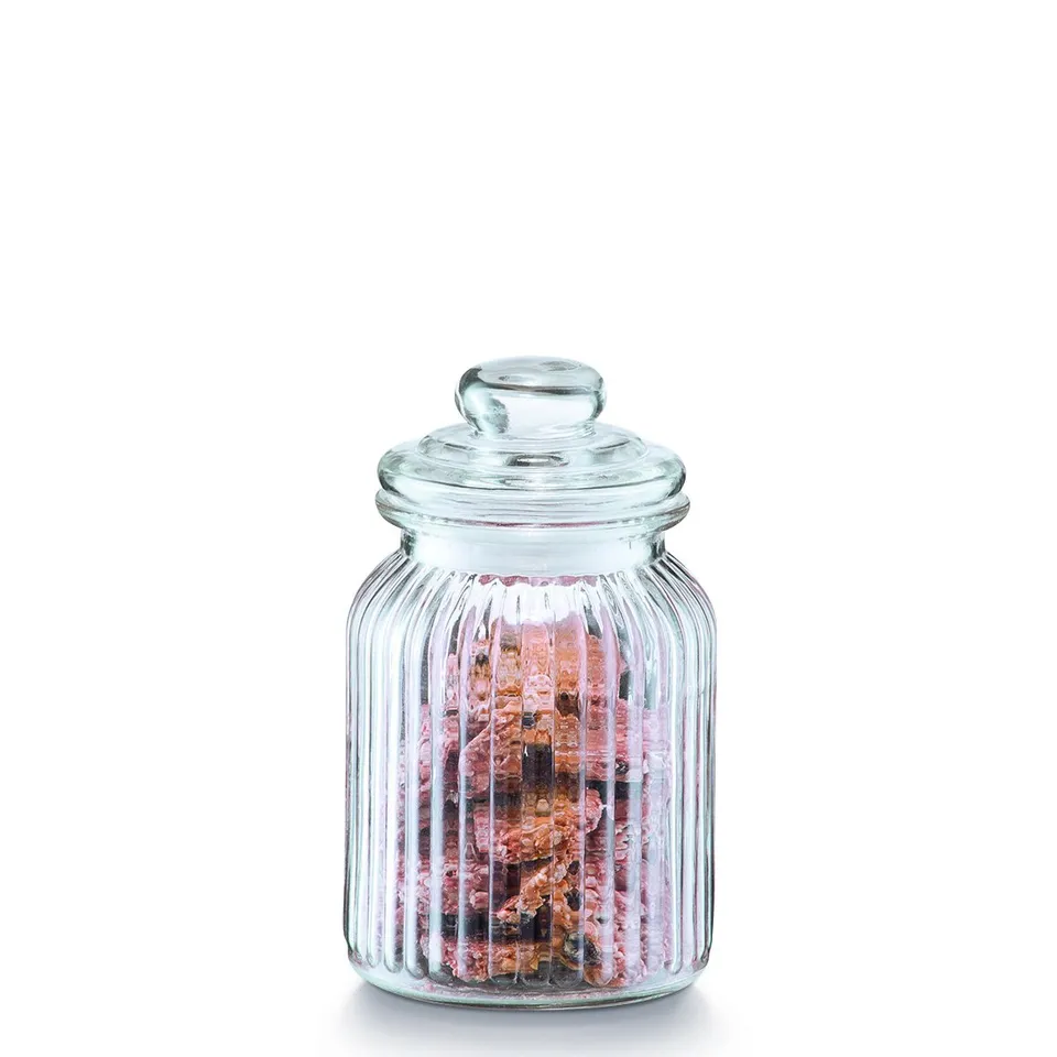 zeller-present-k-che-vorratsglas-nostalgie-900-ml-mit-deckel image 1