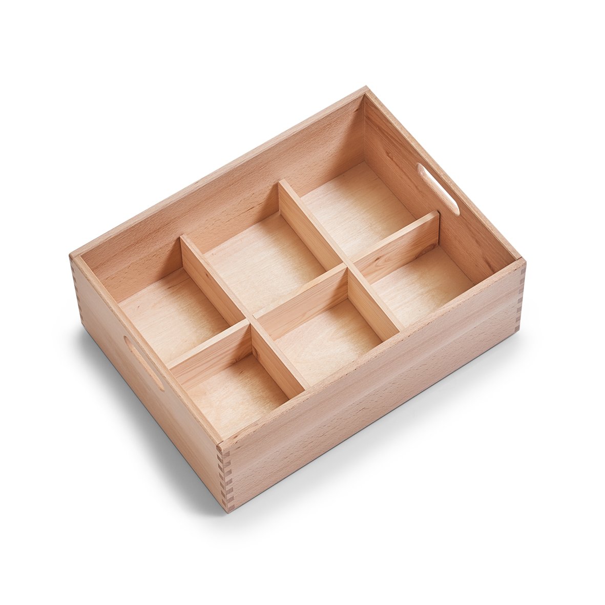 zeller-home-allzweckkiste-buche-lackiert-mit-griffen-stapelbar image 6