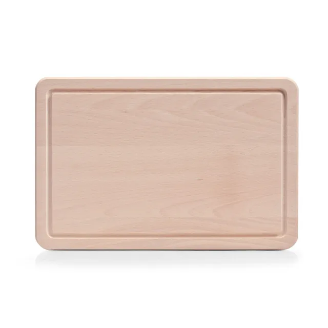 zeller-present-k-che-schneidebrett-buche-mit-saftrille-holz image 1