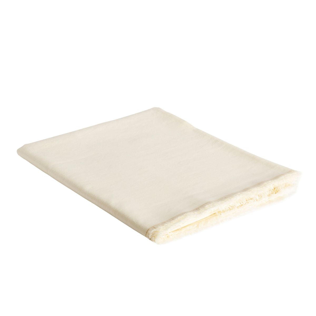 andrea-house-tischdecke-weiss-leinen-mit-fransen-200-cm image 2