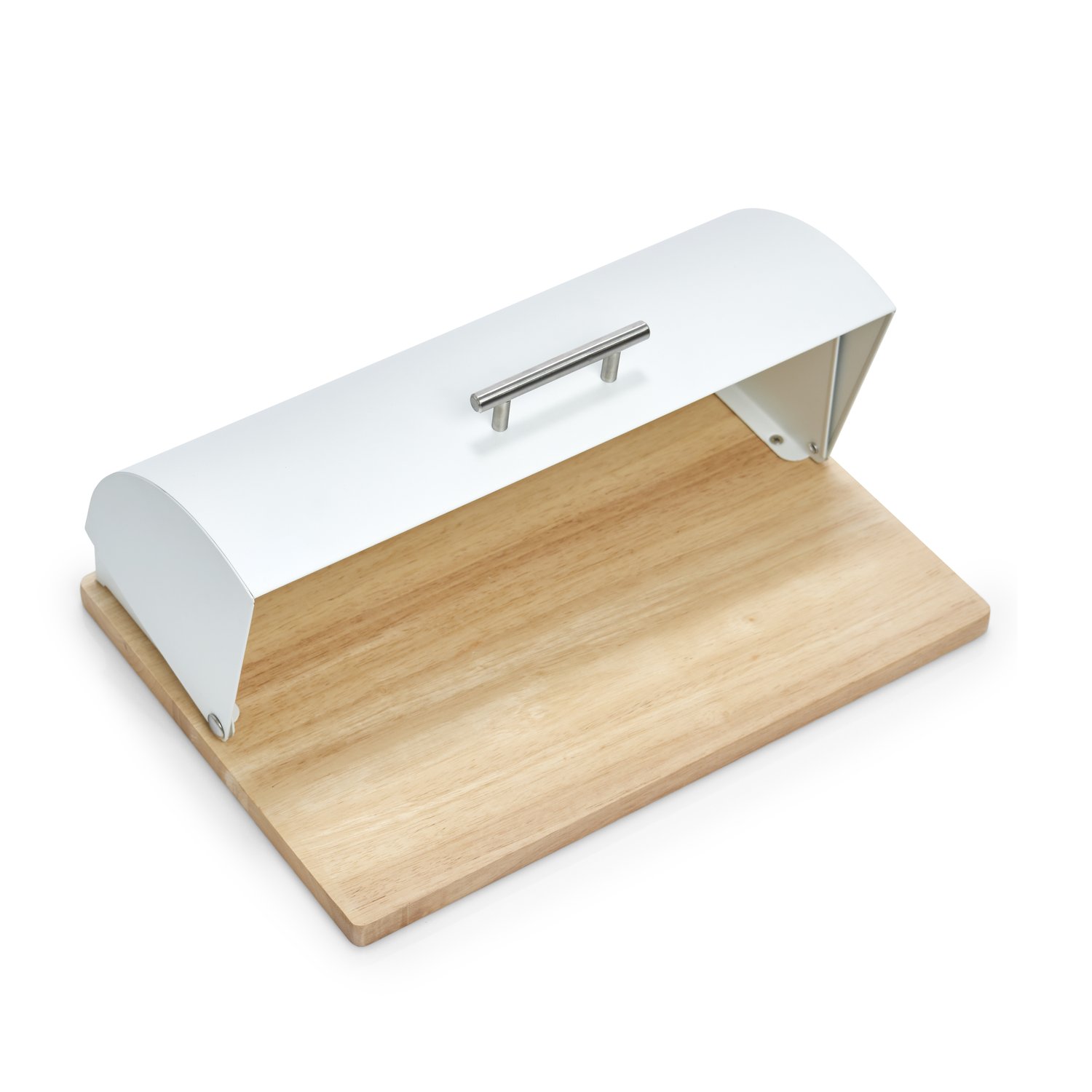 zeller-k-che-brotkasten-metall-gummibaum-wei-mit-griff image 3