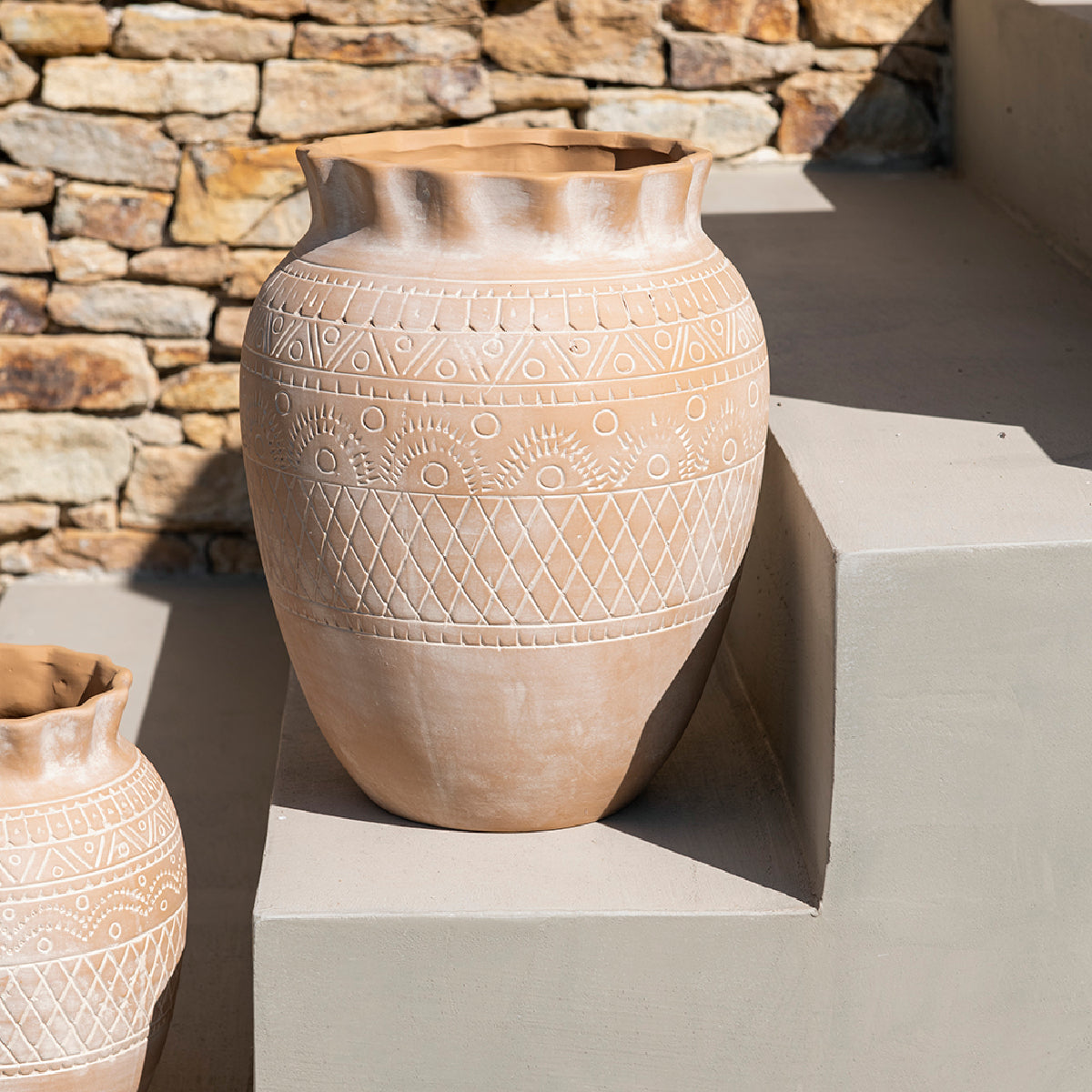 andrea-house-binibeca-vase-keramik-beige-deko image 4
