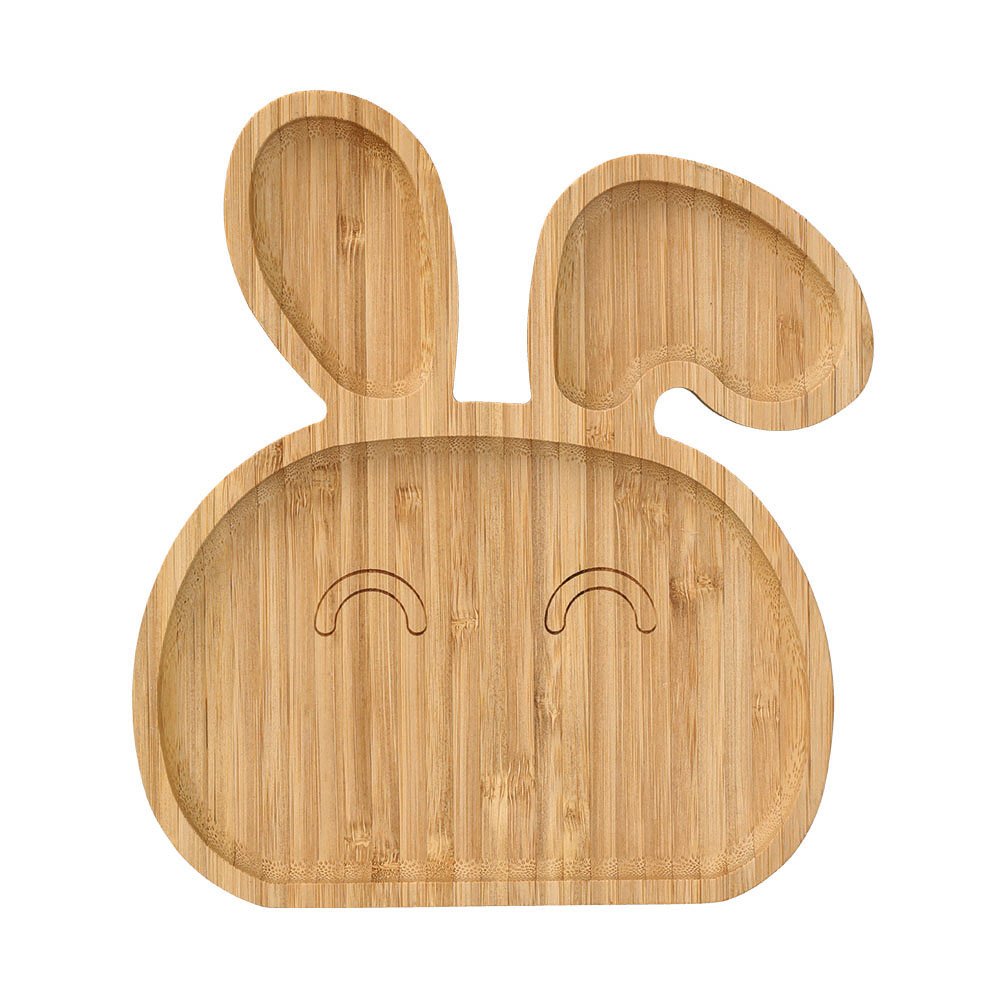 zeller-kids-snackteller-hase-bambus-3-f-cher-kinder image 3